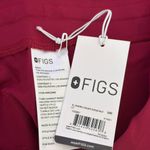 FIGS  Women's Zamora Jogger Scrub Pants in Shocking Pink, Size Medium Photo 2