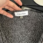 Calvin Klein  Marled Grey Full Zip Sweater Large Casual Comfy Photo 1