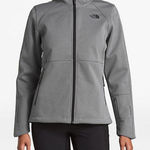 The North Face Women’s Apex Risor Gray Jacket Full Zipper Photo 0
