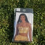 Party City NIB Women’s GILDED GLAM CORSET Halloween costume Adult L/XL Photo 1