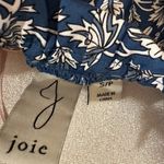 Joie  SHORT SLEEVE BLUE PRINT CROPPED TOP S Photo 7