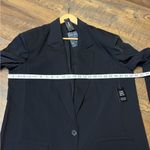 EXPRESS NEW $168  Oversized Boyfriend Blazer Women's Medium/Large Black Office Photo 6