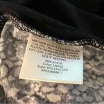 White Stag  Draped Cardigan Lightweight Stretch Snake Print M Photo 5