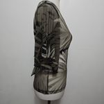 NY&Co Sheer Mesh Babydoll Small Top – Y2K Whimsigoth Tropical Fairycore Nylon Black Photo 3