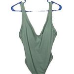 Kona Sol  Green Padded Swimwear One Piece Swimsuit Size Medium preowned Photo 0