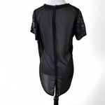 Alberto Makali Vintage y2k Alberto Malaki squin sheer whimsy glam goth blouse small-medium‎ Photo 4