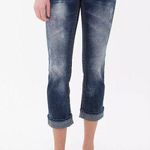Big star  Vintage Liv Stretch Cropped Jeans Bleached Distressed Womens 26 Denim Photo 0