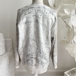 Lululemon Athletica Perfectly Oversized Crew White and Black Sweater Photo 4