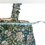 Evereve  Women's green Floral Cropped Flowy Blouse tank camisole top sz s Photo 2