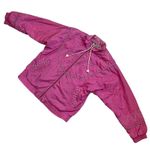 Sunterra Vintage 80s windbreaker pink zip up jacket Photo 13