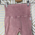 Free People Movement Good Karma Bike Shorts Pink Photo 3