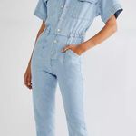 Free People  Denim Jumpsuit We The Free Photo 4