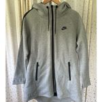Nike Primaloft Tech Women's Gray Aeroloft Parka Down Filled Hoodie Jacket M Photo 3
