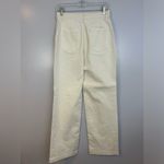Oak + Fort NWT Cream Straight Leg Denim Jeans Size 6 Photo 6