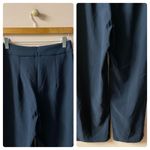 SheIn Navy Blue Straight Leg Pants Size M EUC Photo 10