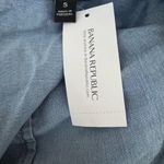 Banana Republic  Blue Chambry Top Open Sleeves 100% Lyocell Made in Portugal Sz S Photo 4