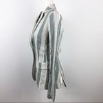 Lafayette 148 NY Vangie Vertical Striped Two Button Blazer Jacket Size 2 Job Photo 7