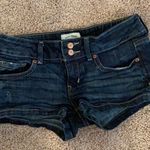 Aeropostale  denim distressed mini shorts Photo 0