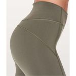Lululemon  In Movement Crop Everlux Legging In Sage Size 10 Photo 2