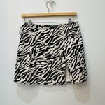 Motel  Zebra Pelmet Skirt with slit size Small Photo 4