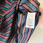 Free People Stevie Cowl Neck Flowy Striped Tank Top Photo 9