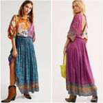 Free People What You Want Maxi Dress Size Medium Boho Wedding European Summer Photo 1