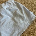 Revolve Superdown Revolve super down blue and white striped shorts with front tie Photo 6