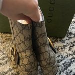 Gucci Blondie GG Supreme Boots Size 38.5 Photo 9