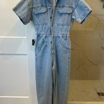 Free People  Denim Jumpsuit We The Free Photo 0