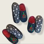 Charter Club Memory Foam Christmas Tree Slippers Size XL 11 / 12 Photo 1