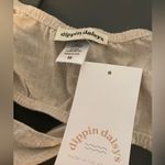 Dippin' Daisy's 💜 NWT Dippin’ Daisy’s Marla Crop Top Tie Front Cover Up in Beige Photo 3
