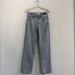Abercrombie & Fitch NWT Abercrombie The Straight Curve Love Mid Rise Medium Wash Jeans Photo 4