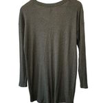 Aerie Dark Green Very Soft Ribbed Long Sleeve Lounge Wear Romper Size Small Photo 4