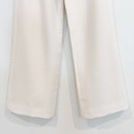 Abercrombie & Fitch NWT Abercrombie SHORT Sloane Low Rise Wide Leg Pants Cream Size 24 Photo 4