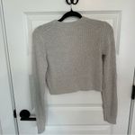 Aritzia Wildfred Free Boland Merino Wool Sweater in Heather Birch Grey Photo 4