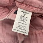 Level 99 Womens Size 26 Pink Starfish Linen Tencel Casual Shorts Photo 4