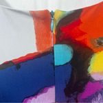 Bisou Bisou Multi Color Pleated Sleeveless Dress Size 12 Photo 6