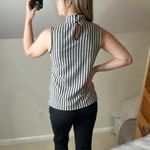 Cable & Gauge Cable & Gague: Striped Mock Neck Tank Top Photo 2