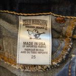 True Religion EUC Casey 25 waist dark rinse jeans. Photo 4