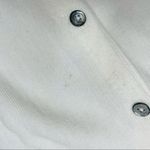 IZOD Vintage white  button up long sleeve cardigan sweater oversized medium Photo 2