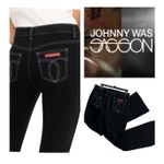 Johnny Was x Sasson Rue de la Flare Denim Jeans Vintage Inspired size 28 Photo 3