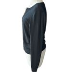 Banana Republic  Classic Black Cardigan with Gold Buttons Photo 2
