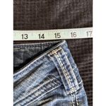 Silver Jeans Suki Surplus Straight Med Wash Low Rise Embroidery Size 31/32 Logo Photo 4