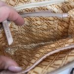 Tignanello BELLA Rose Gold Leather Crossbody Bag EUC Belt Bag Convertible purse Pink Photo 11