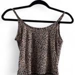 Y2K grunge cheetah print cami top Brown Size XS Photo 0