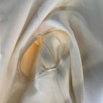 Talbots Vintage  Silk Satin Ivory Jacket Photo 7