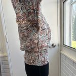 Anthropologie Paisley Print Faux Wrap Smocked Top small boho workwear layered Photo 6