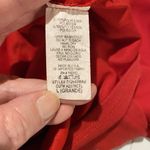 Lulus Womens Size Large Red Chiffon Sheer Overlay Party Mini Dress Holiday Photo 7