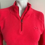 Under Armour pink 1/4 zip fleece pullover Photo 1