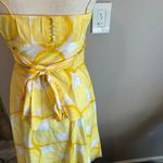 Ann Taylor Yellow And White Vintage Look Sundress Photo 2
